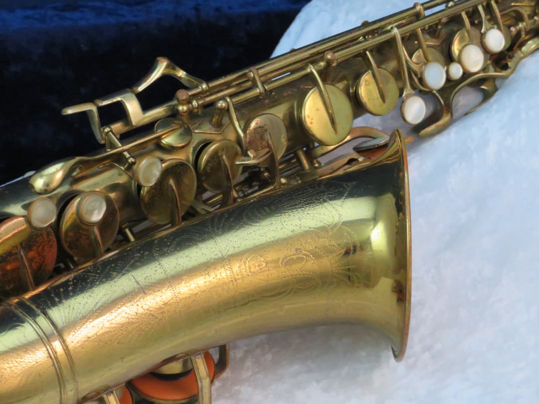 Buescher The Buescher "Big B" Aristocrat True Tone Alto Saxophone 1940's Serial #301703 Buescher The Buescher "Big B" Aristocrat True Tone Alto Saxophone 1940's Serial #301703
