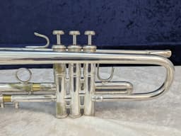 Silver Plated Bach Stradivarius Model 37 Trumpet Serial#304304 Silver Plated Bach Stradivarius Model 37 Trumpet Serial#304304