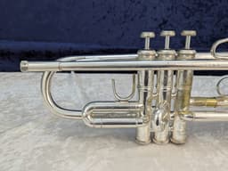 Silver Plated Bach Stradivarius Model 37 Trumpet Serial#304304 Silver Plated Bach Stradivarius Model 37 Trumpet Serial#304304