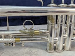 Silver Plated Bach Stradivarius Model 37 Trumpet Serial#304304 Silver Plated Bach Stradivarius Model 37 Trumpet Serial#304304