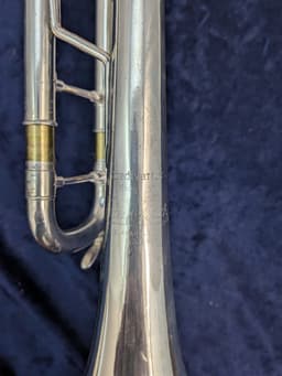 Silver Plated Bach Stradivarius Model 37 Trumpet Serial#304304 Silver Plated Bach Stradivarius Model 37 Trumpet Serial#304304