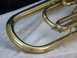 Holton Collegiate 3 Valve F Bell Front Alto Horn 1964 Serial #377534 Holton Collegiate 3 Valve F Bell Front Alto Horn 1964 Serial #377534