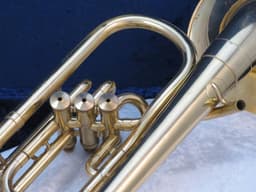 Holton Collegiate 3 Valve F Bell Front Alto Horn 1964 Serial #377534 Holton Collegiate 3 Valve F Bell Front Alto Horn 1964 Serial #377534