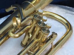 Holton Collegiate 3 Valve F Bell Front Alto Horn 1964 Serial #377534 Holton Collegiate 3 Valve F Bell Front Alto Horn 1964 Serial #377534