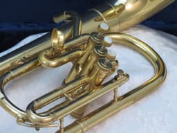 Holton Collegiate 3 Valve F Bell Front Alto Horn 1964 Serial #377534 Holton Collegiate 3 Valve F Bell Front Alto Horn 1964 Serial #377534