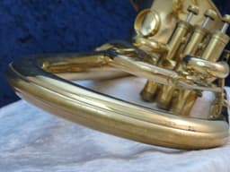 Holton Collegiate 3 Valve F Bell Front Alto Horn 1964 Serial #377534 Holton Collegiate 3 Valve F Bell Front Alto Horn 1964 Serial #377534