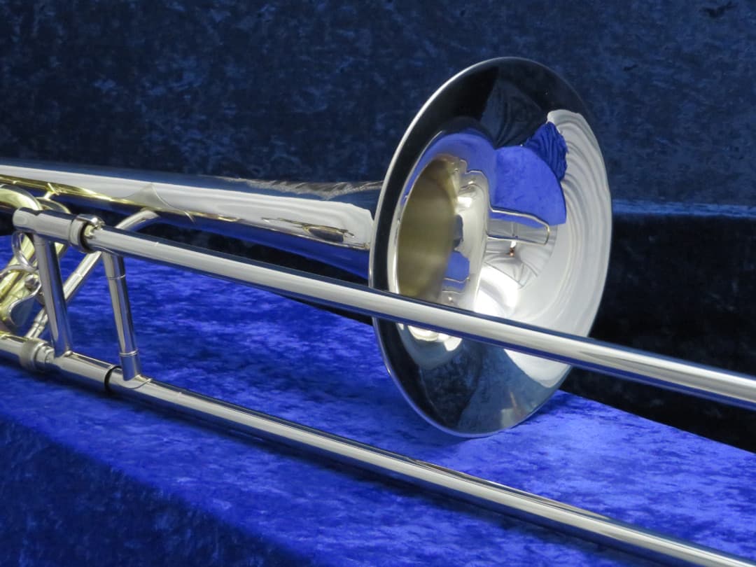 King Silver Tone F Trigger Trombone 1940 Serial #244272 King Silver Tone F Trigger Trombone 1940 Serial #244272